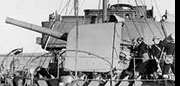 4 inch gun on board a Corvette ? TPS/Central Press Agency